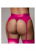 Ouch! Vibrating Strap-on Thong with Adjustable Garters   XL/XXL