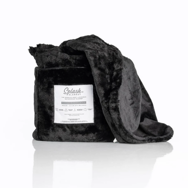 Splash Blanket Large Black 2x2M (78.5 x 78.5 Inch)
